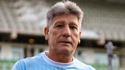 Renato Portaluppi dirigindo o Grêmio em partida contra o América/MG, no Independência, no Campeonato Brasileiro de 2023, no dia 28/10.