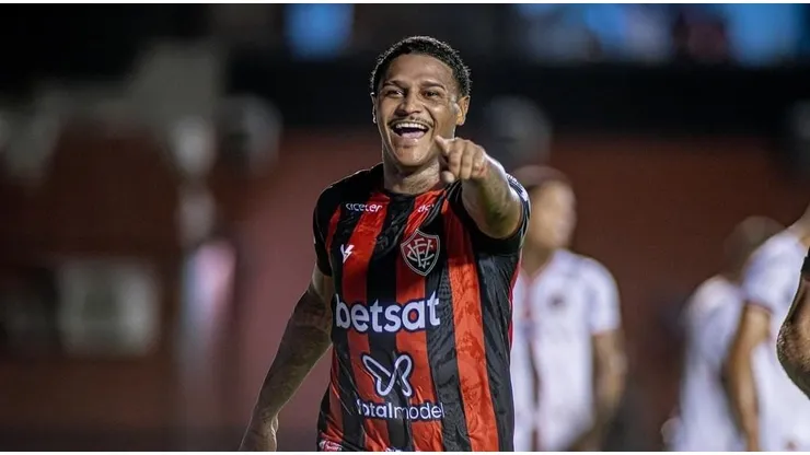 Rodrigo Andrade em partida pelo Vitória. Foto: Victor Ferreira/EC Vitória