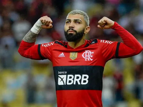 Gabigol treina com preparador do Flamengo e foto vaza