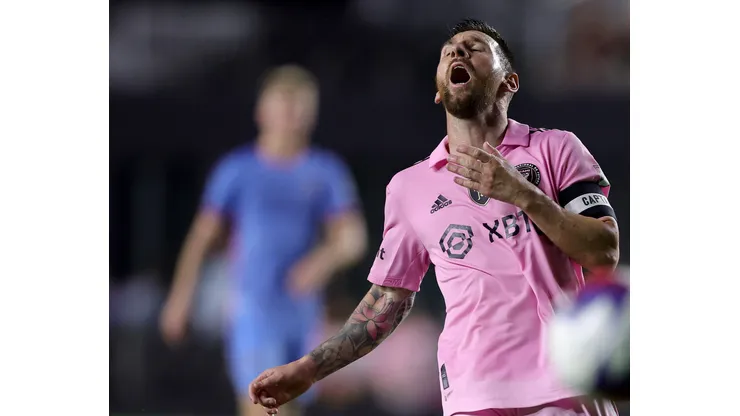 Messi em partida pelo Inter Miami (Foto: Megan Briggs/Getty Images)