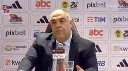 Marcos Braz, vice do Flamengo, abriu o jogo sobre a chegada de um ponta - Foto: Reprodução/FlaTV