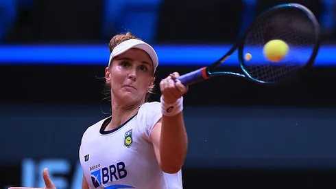 Bia treinando no Ibirapuera. Foto: Buda Mendes/Getty Images