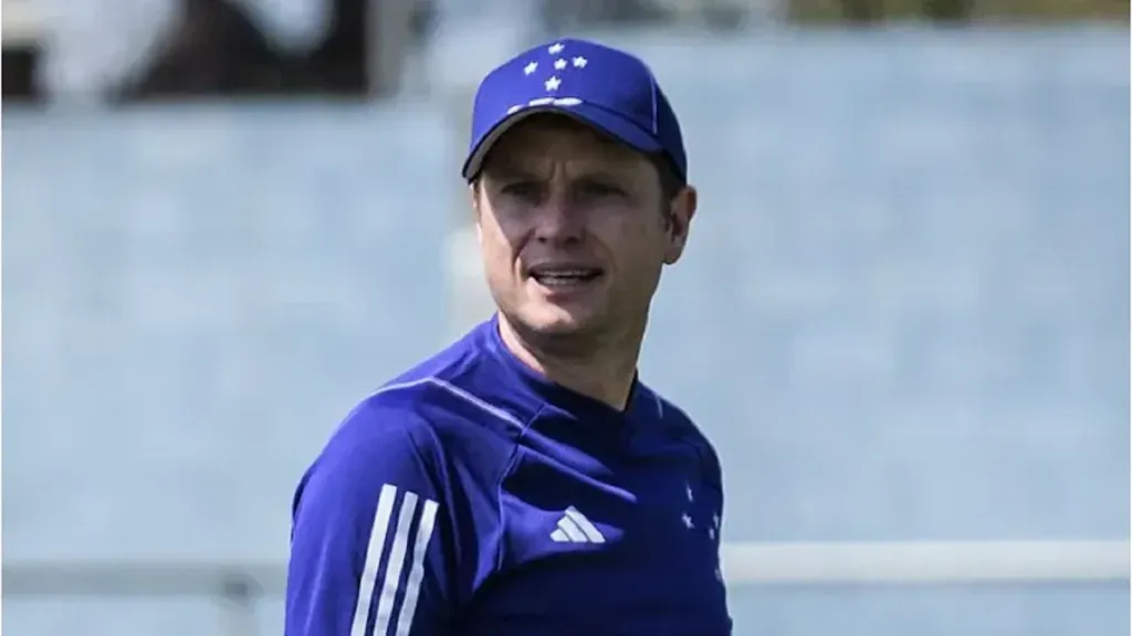 Foto: Gustavo Aleixo/Cruzeiro - Fernando Seabra, técnico do Cruzeiro