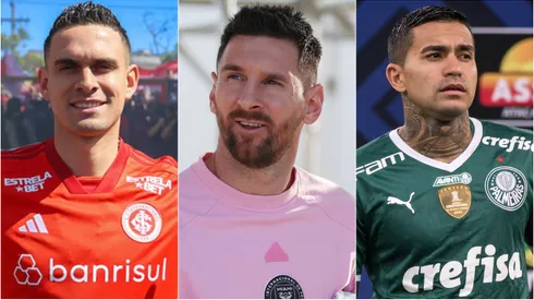 Os jogadores com os maiores salários da América. Foto Ricardo Duarte/Megan Briggs/Getty Images/Internacional /Robson Mafra/AGIF