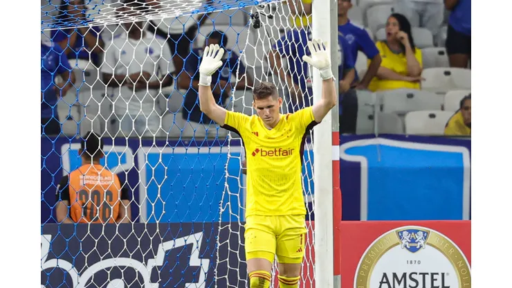 Rafael falhou no empate do Cruzeiro