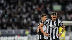 Tiquinho Soares na derrota do Botafogo contra o Junior na Libertadores