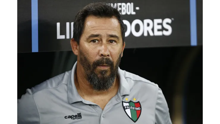 Pablo Sánchez chamou atenção na coletiva