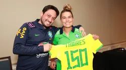 Jogadora é uma das atletas mais longevas do Brasil. Divulgação/Lívia Villas Boas/CBF.