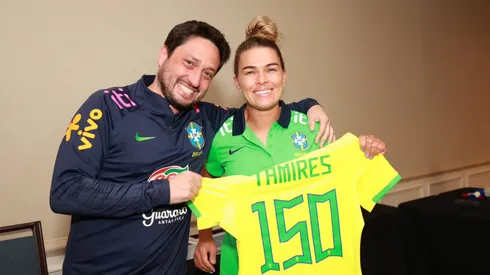 Jogadora é uma das atletas mais longevas do Brasil. Divulgação/Lívia Villas Boas/CBF.