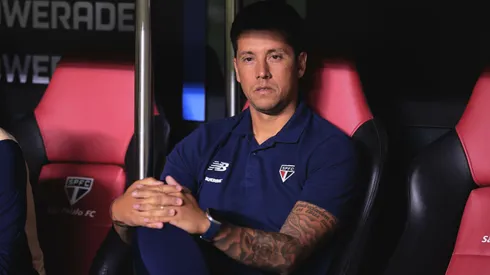 Carpini não estava com bom clima no São Paulo.