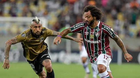 Marcelo e Vidal viralizaram em duelo pela Libertadores