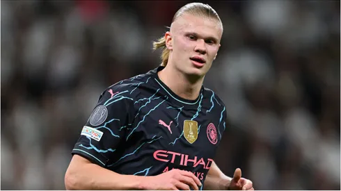 Haaland é atacante do Manchester City - Foto:David Ramos/Getty Images