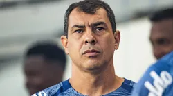 Fábio Carille, treinador do Santos.