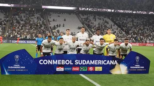 Equipe do Alvinegro que começou jogando contra o Nacional (PAR). Foto: Anderson Romao/AGIF