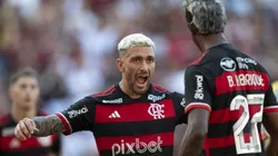 Arrascaeta busca voltar a marcar pelo Flamengo em Libertadores. Foto: Jorge Rodrigues/AGIF