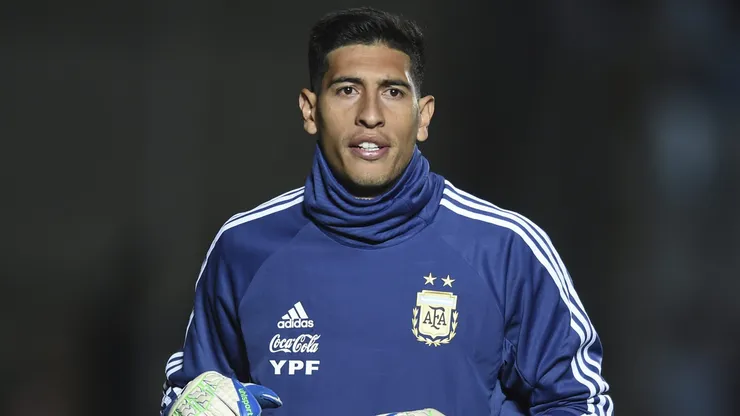Esteban Andrada já venceu o Brasil pela Argentina em 2019 e hoje interessa ao Peixe