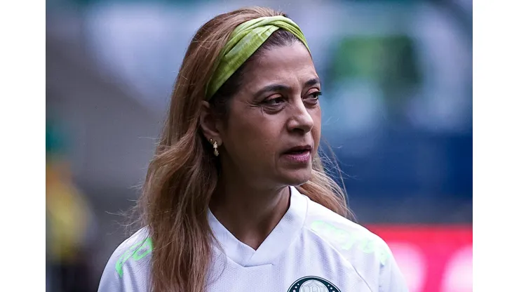 Leila Pereira mandou recados na entrevista durante premiação do Paulistão