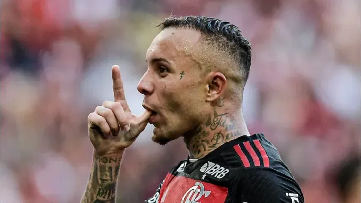 Foto: Thiago Ribeiro/AGIF - Everton Cebolinha exaltou a atuação de Bruno Henrique na final do Campeonato Carioca
