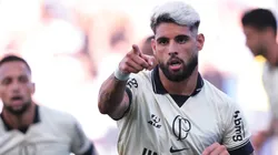 Yuri Alberto em partida do Campeonato Paulista de 2024 entre Corinthians vs Santo André.