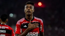 Foto: Thiago Ribeiro/AGIF - Bruno Henrique fez o gol do título do Flamengo contra o Nova Iguaçu no Campeonato Carioca
