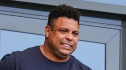 Ronaldo Fenômeno durante final contra o Atlético-MG. Dono do Cabuloso perde negócio no mercado da bola.