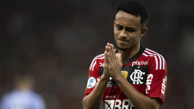 Matheus Gonçalves, meia-atacante do Flamengo. Foto: Jorge Rodrigues/AGIF