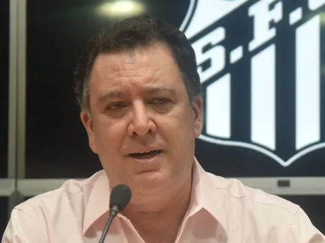 Após perda do título, presidente Marcelo Teixeira toma decisão no Santos