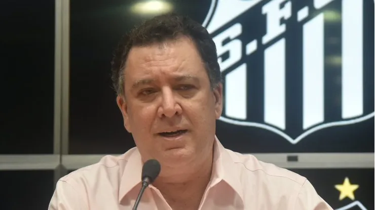 Marcelo Teixeira, presidente do Santos Foto: Ivan Storti/Santos FC
