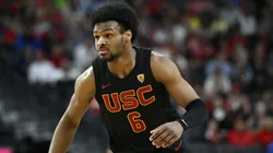 Bronny James pode ser atração da NBA em 2024/25 Foto: David Becker/Getty Images)