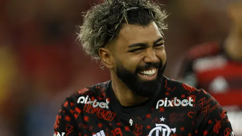 Gabigol estava em bandeiras provocativas ao Vasco, no Maracanã