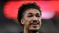 Adryelson comemora vitória pelo Botafoto, em 2023. Jogador não deve vestir a camisa do Timão.