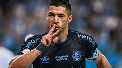 Luis Suárez, jogando pelo Grêmio.