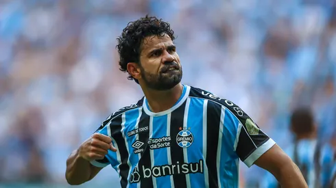 Diego Costa começou com tudo seu início pelo Tricolor do Sul. Foto: Lucas Uebel/Grêmio FBPA