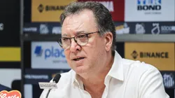 Presidente participou do treino aberto e comentou sobre o a arbitragem