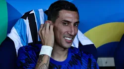 Di María no Maracanã em partida entre Brasil e Argentina, pelas Eliminatórias para a Copa do Mundo de 2026, no dia 26/11/2023.