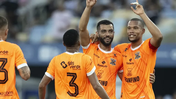 Nova Iguaçu ainda sonha com o título carioca de 2024. Jorge Rodrigues/Agif.