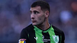 Emmanuel Martínez na Neo Química Arena em partida entre Corinthians e América/MG, pela Copa do Brasil de 2023, no dia 15/07.