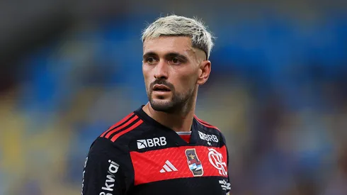 Giorgian De Arrascaeta disputou sua primeira final como capitão. Foto: Buda Mendes/Getty Images