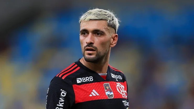Giorgian De Arrascaeta disputou sua primeira final como capitão. Foto: Buda Mendes/Getty Images