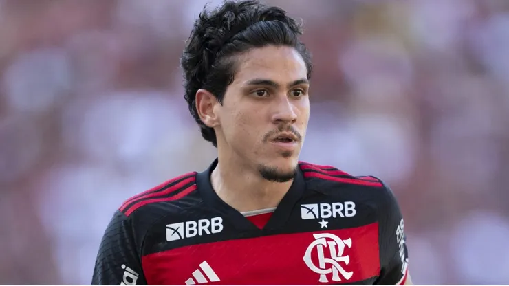 Pedro no Maracanã, em partida entre Flamengo e Fluminense, pela semifinal do Campeonato Carioca, no dia 25/02/2024.