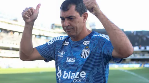 SP - SANTOS - 31/03/2024 - PAULISTA 2024, SANTOS X PALMEIRAS - FINAL - Fabio Carille tecnico do Santos antes da partida contra o Palmeiras no estadio Vila Belmiro pelo campeonato Paulista 2024.