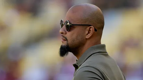 Felipe Melo em partida entre Fluminense x Botafogo.