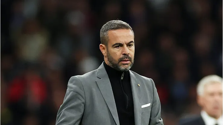 Artur Jorge pelo Braga em partida diante do Real Madrid. (Photo by Florencia Tan Jun/Getty Images)