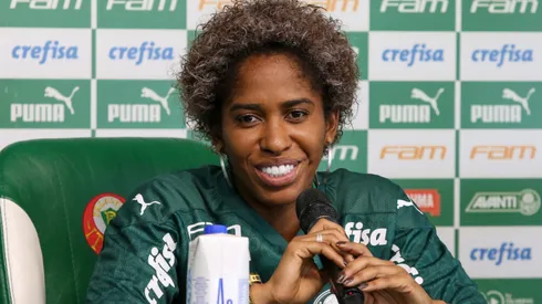 Último clube da jogadora foi o Palmeiras. Divulgação/Fabio Menotti/Palmeiras.