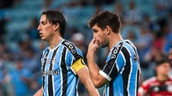 Geromel e Kannemann, dupla de zaga do Grêmio.