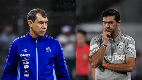 Palmeiras e Santos disputam a taça do Paulistão 2024 - Fotos: Marcello Zambrana/AGIF e Thiago Ribeiro/AGIF.