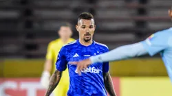 Zé Ivaldo em ação durante o tempo que ficou dentro das quatro linhas. Foto: Gustavo Aleixo/Cruzeiro