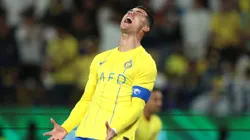 Cristiano Ronaldo em Al-Nassr vs Al Ain. (Foto: Yasser Bakhsh/Getty Images)