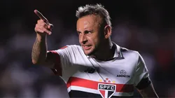 Rafinha, do São Paulo, durante partida contra o Novorizontino pelo Paulistão 2024 - Foto: Ettore Chiereguini/AGIF