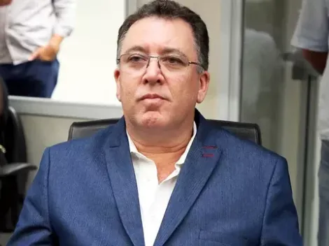 A torcida do Santos cobra pesado Marcelo Teixeira após escolha de árbitro para final do Paulista